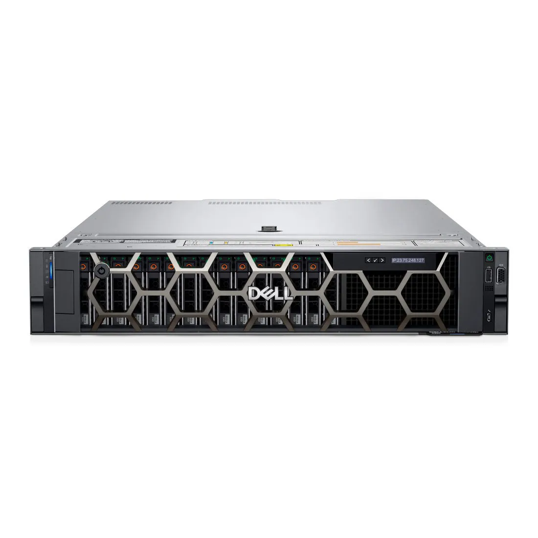 Servidor Dell PowerEdge R550 Xeon Silver 4310 RAM 16GB SSD 960GB iDRAC9 Enterprise 15G - 210-AZEI-QN7M
